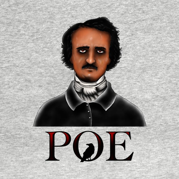 HomeSchoolTattoo Edgar Allan Poe by HomeSchoolTattoo